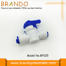 Ro Purifier White Pom Off On Hand Valve